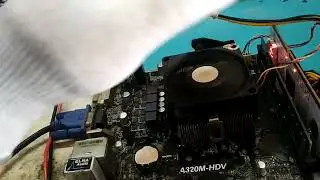 Mengatasi Masalah tidak ada Tampilan Pada Layar  NODISPLAY  pada ASROCK A320M  AMD AM4 SOKET