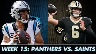 Carolina Panthers vs New Orleans Saints | WATCH PARTY & LIVE Play-by-Play REACTIONS | NFL WEEK 15
