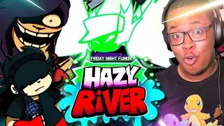 GARCELLO THE KING IS BACK and ANNIE! | HAZY RIVER FULL WEEK (FNF Mod/1 Year Anniversary Update)