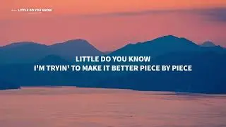 Aexcit, Edwardo Atlas - Little Do You Know (Lyrics)