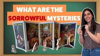The Sorrowful Mysteries of the Rosary for Kids Explained | Catholic Children’s Rosary Adventure
