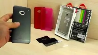 ОБЗОР: Ультратонкий TPU Силиконовый Чехол-Накладка для HTC One (810e) M7 серия 