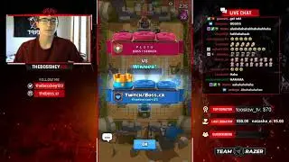 Boss goes off on Pluto after CR tournament win