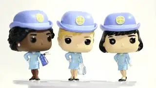 Stewardess Pan Am Funko Pop Icons #stewardess #panam #adicons #stewardesswithabag #panamairlines