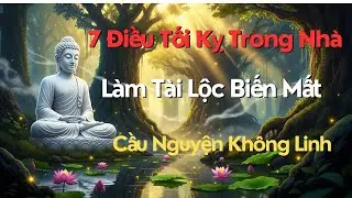7 Điều Tối Kỵ Trong Nhà Làm Tài Lộc Biến Mất, Cầu Nguyện Không Linh | Lời Phật Dạy.