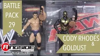 WWE FIGURE INSIDER: Goldust & Cody Rhodes - WWE Battle Packs Series 29 Wrestling Figure Review