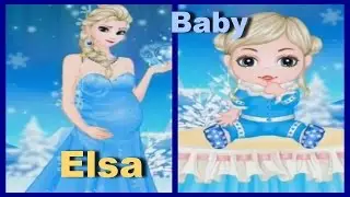 Let's Play Elsa's Having a Baby Game Video | New Frozen Baby Games-Fun Baby Dress Up Games