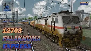 POSTPONED 12703 FALAKNUMA EXP  I  HOW TO CHANGE ICF IN CONSIST EDITOR