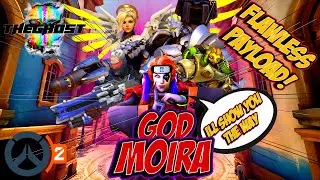 The BEST Payload PUSH With GOD MOIRA...No Deaths (Overwatch2) Rookie