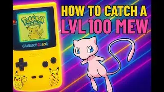 Pokemon Yellow Mew Glitch (Full Walkthrough) | Level 100 Mew Returns!