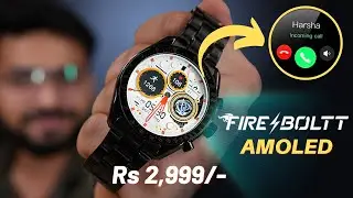 Best AMOLED Calling Smartwatch At Just Rs 2999/- 🔥 | Fire-Boltt Moonwatch Unboxing & Review 🚀
