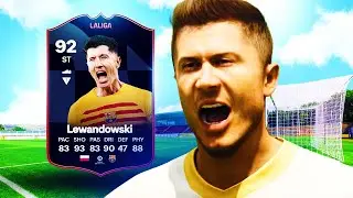 92 POTM Lewandowski SBC Has the BEST FINISHING In FC 24?!