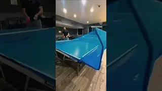 Knight Shot Ping Pong Table &ndash; Fast Fold, Pro Finish