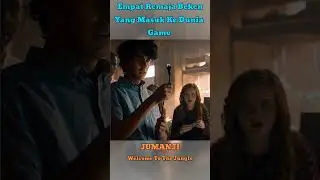 Empat Remaja Yang Terseret Ke Dalam Sebuah Dunia Game - Alir Cerita