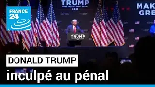 Donald Trump inculp&eacute; au p&eacute;nal, une premi&egrave;re pour un ex-pr&eacute;sident am&eacute;ricain &bull; FRANCE 24