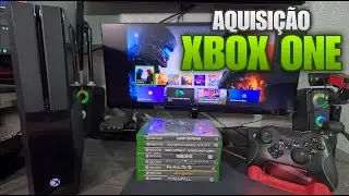Xbox One na área! Mais um console pra coleção!