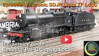 07&ndash; Iconic SDJR class 7F Loco & service guide Beautiful Pre Grouping Locos