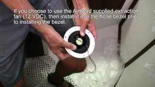 Installation Of An Airhead Composting Toilet