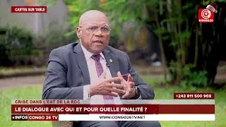CARTES SUR TABLE : SHE OKITUNDU,  DIALOGUE INCLUSIF,  C’EST UN PERTE DE TEMPS .
