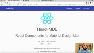 #1 Create React App Tutorial - Portfolio website with React Router v4 and Material design