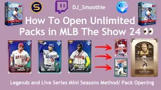 How to Open Unlimited Packs in MLB The Show 24 👀 + Pack Opening
