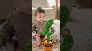Fun interactive cactus toy for kids! Mimics, sings, and flashes colorful lights 🌵 #AmazonFinds