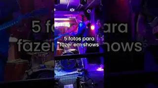 📸 5 fotos para fazer em SHOWS #fotografia #fotografiadeshow #dicasdefotografia