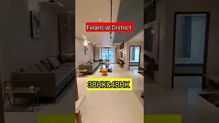 3BHK&4BHK Flats For Sale in Financial District