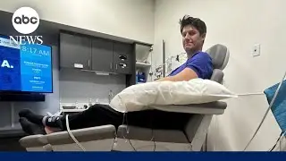 Bone marrow transplant from ABC News' Trevor Ault helps save stranger's life
