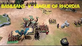 Kings of War 3rd Edition Battle Report - Basileans v League of Rhordia