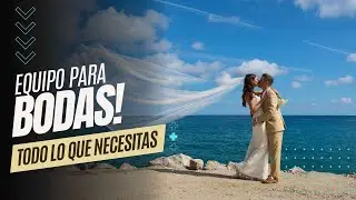Qué equipo necesitas para FOTOGRAFÍA DE BODAS? Te lo cuento TODO.