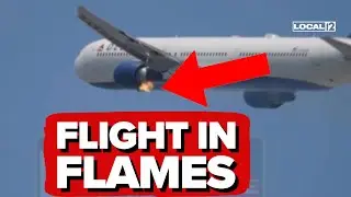 Flames erupt from engine of Delta passenger plane, requires emergency landing