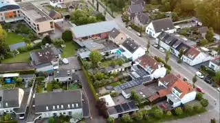 zonsondergang Beek en Donk drone opnames