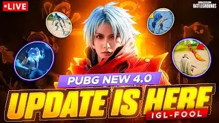 🔴 Can We Reach Conqueror TODAY? | PUBG Mobile Rank Push |  New Spooky Shadow 4.0 UPDATE #bgmi #pubg