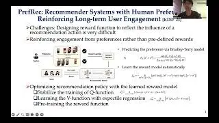 KDD2023 Recommender Systems with Human Preferences for Reinforcing Long-term User Engagement.