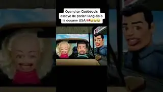 French Canadian speaking in English with border agent | culture discovery