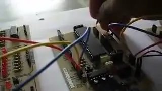 Percobaan PLCmikro untuk menghidupkan LED