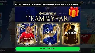 TOTY WEEK 3 PACK OPENING AND REWARD 🎁