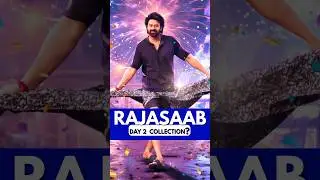 The RajaSaab Day 2 Box Office Collection? 🤑 #therajasaab #collection #flop #ytshorts #shortsfeed