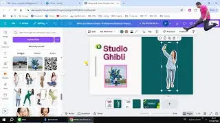 How to add stroke in Canva : Alphabet / Frame / Die Cut