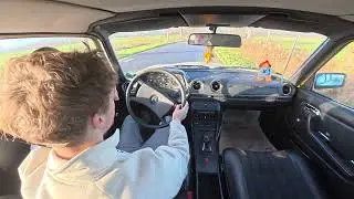 1979 Mercedes-Benz W123 - Onboard POV DRIVE