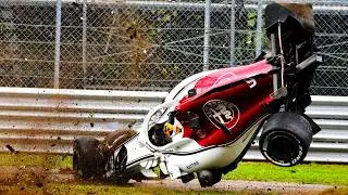 Best F1 and F2 crashes in 2025