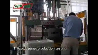 Three stations Rotary table machine for Two color Battery Cover Connector Molding