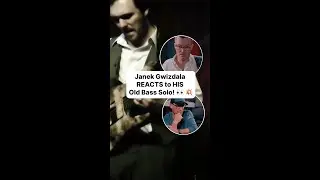 Янек Гвиздала РЕАКТИРУЕТ на ЕГО старое соло на бас-гитаре! 👀💥