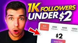 Я купил 1000 подписчиков меньше чем за 2 доллара! Как купить подписчиков в Instagram