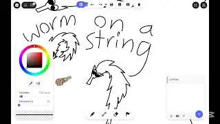 Drawing worm on a string in roblox free draw