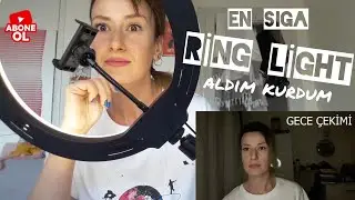 RİNG LİGHT 14 inch YOUTUBER ve YAYINCI led IŞIĞI Kutu Açılımı  İnceleme KURULUM ! (EN SİGA)