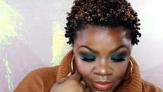 Glittery Green Smokey Eye Tutorial | Holiday Series (3 of 5) | Monique Nicole Beauty