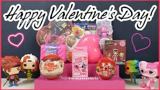 ❤️HAPPY VALENTINES DAY 😍 Lets unbox lots of cute and cuddle Valentine collectibles!