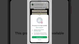 this group is no longer available problem 2025 | #shorts #whatsapp #whatsappgroup